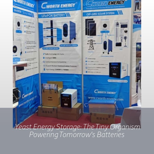 Yeast Energy Storage: The Tiny Organism Powering Tomorrow's Batteries